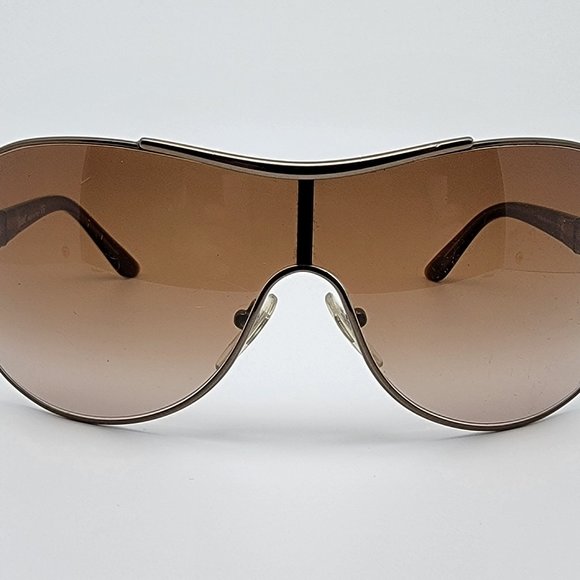 Persol 2304-S 618/13 Gloss Copper Frame Brown Gradient Lens Shield Sunglasses main image 10
